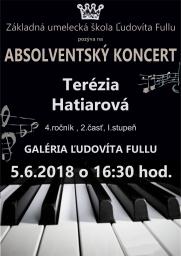 Koncert T. Hatiarovej